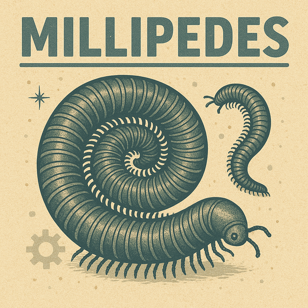 🌀 Millipedes